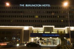 Burlington Hotel Dublin at night